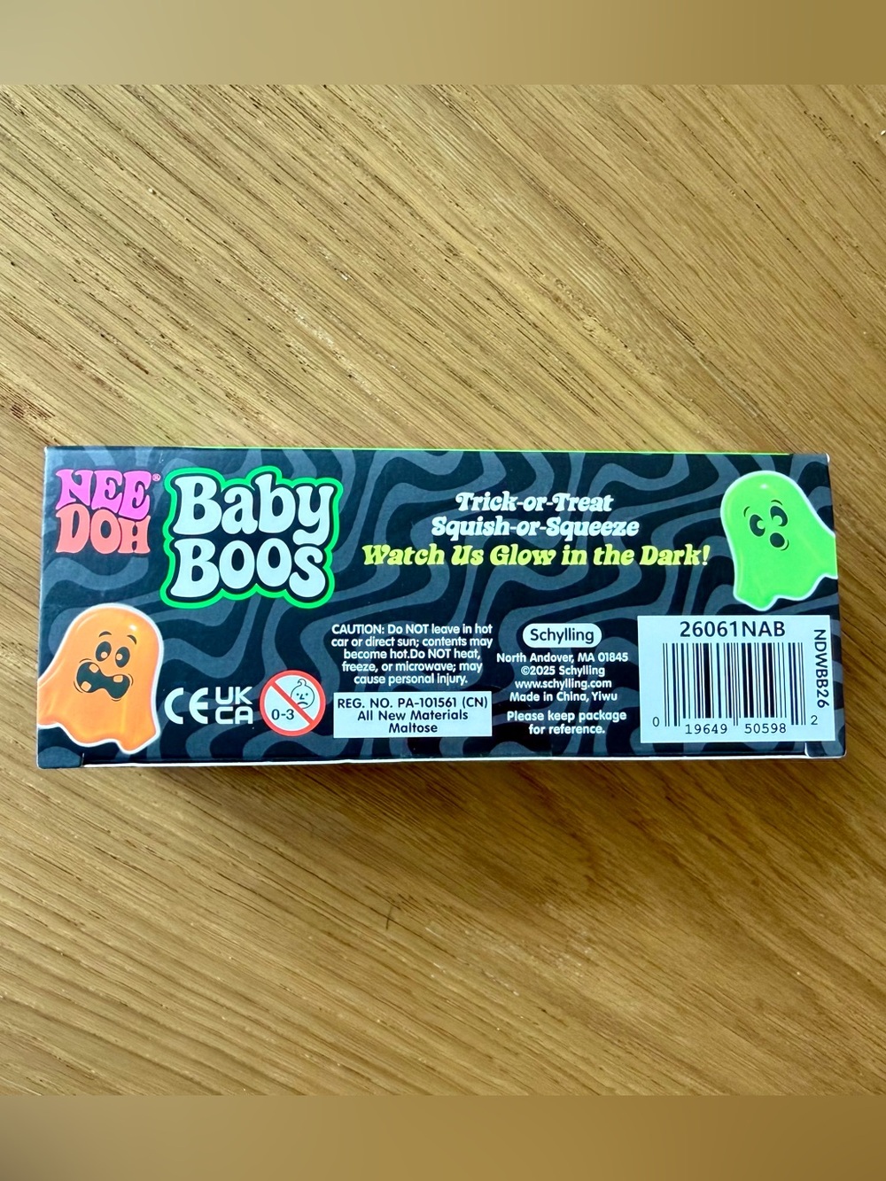Schylling NeeDoh Baby Boos 3-Pack - RARE - NWT 👻 - Picture 4 of 5